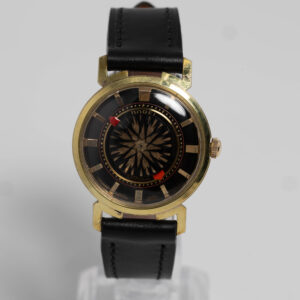 ernest borel cocktail watch – rotating kaleidoscope dial