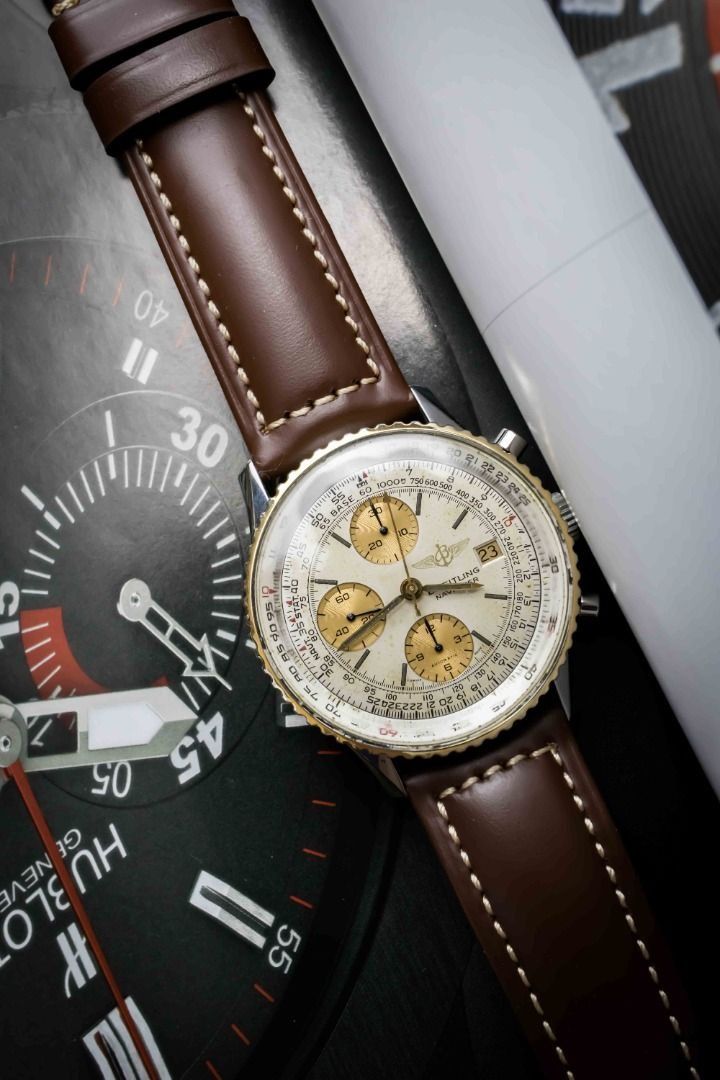 breitling “old navi” navitimer date ref. 81610 swiss made automatic watch breitling “old navi” navitimer date ref. 81610 swiss made automatic watch