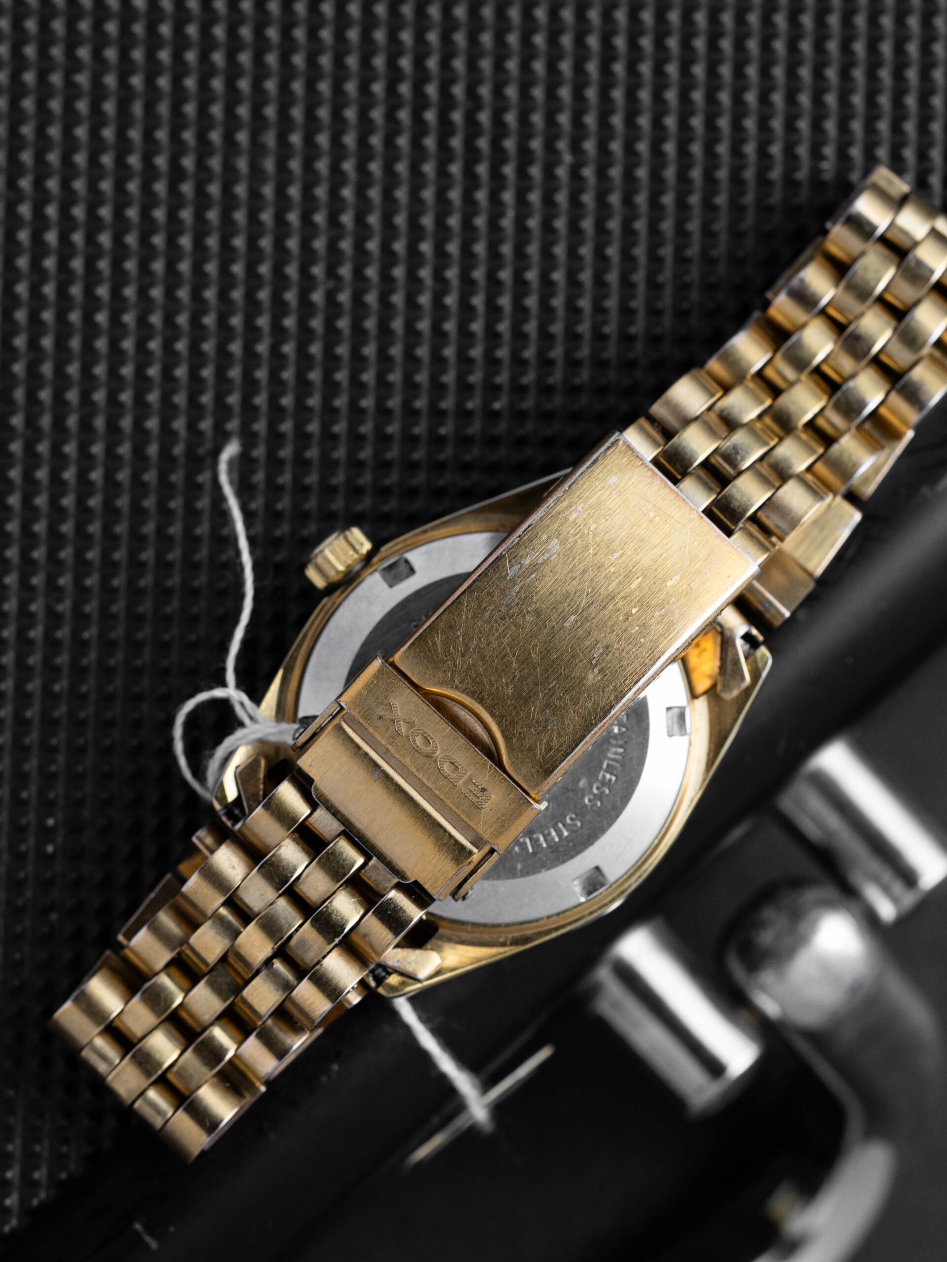 edox 8028 10 automatic date gold plated watch edox 8028 10 automatic date gold plated watch