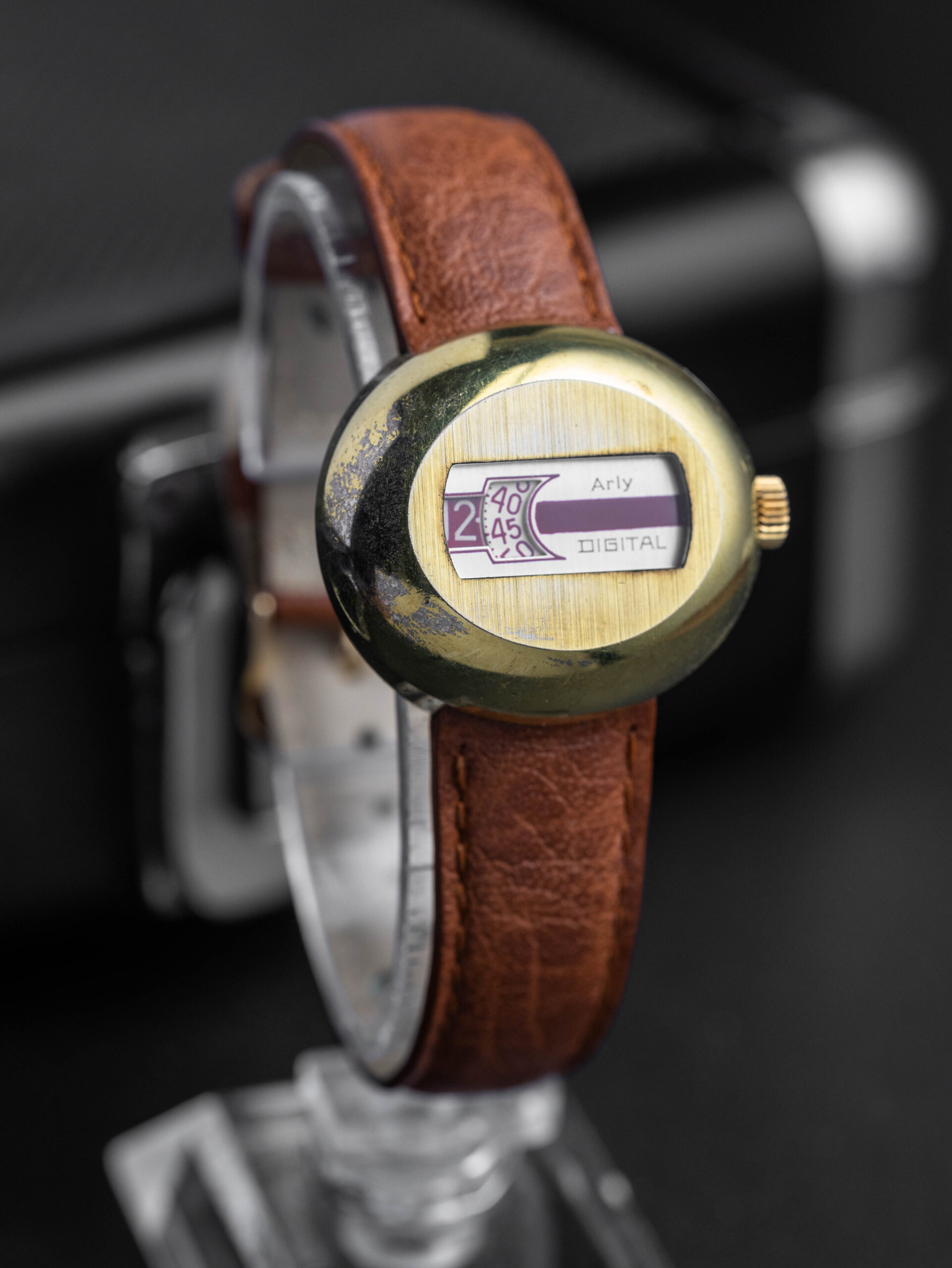 arly digital jump hour vintage mechanical watch arly digital jump hour vintage mechanical watch