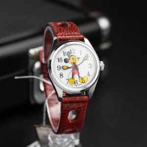 vintage mickey mouse swiss movement watch