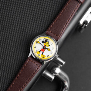 vintage mickey mouse disney ombre dial manual wind watch 1970s