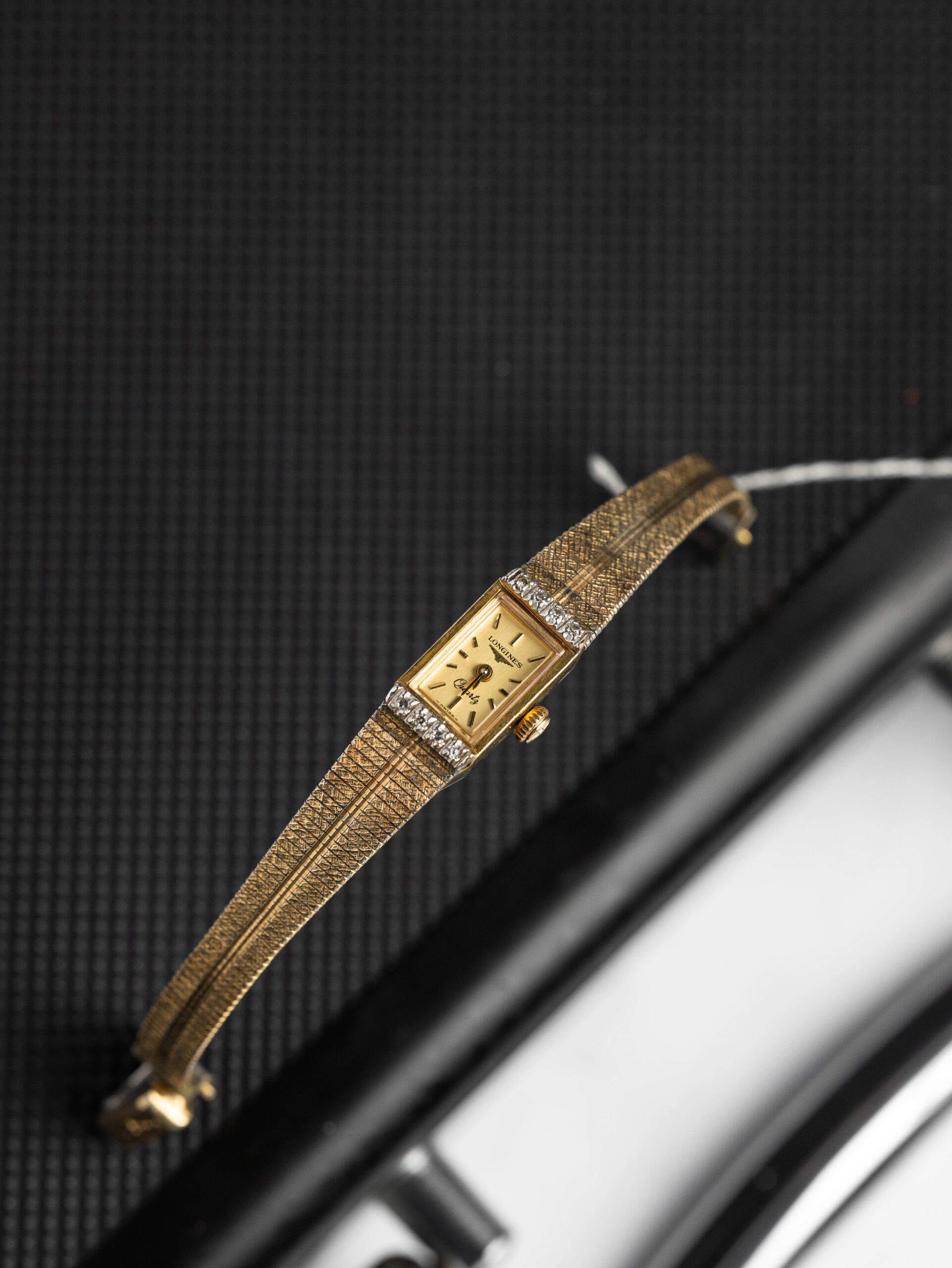 longines ladies quartz diamond vintage watch longines ladies quartz diamond vintage watch