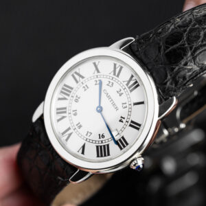 cartier ronde solo 2394 stainless steel 36mm