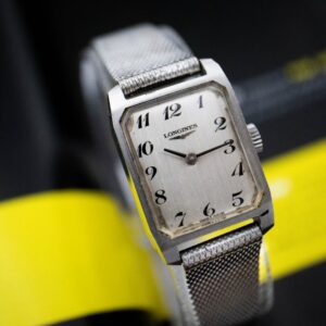 longines tank ladies swiss made wristwatch