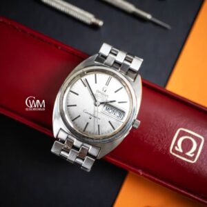 omega constellation chronometer ref. 168.019 day & date swiss made wristwatch