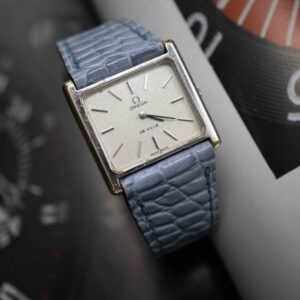 omega deville 511.0405 silver glittery dial
