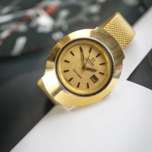omega seamaster "baby helmet" automatic ladies watch