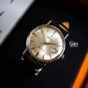 omega seamaster de ville "stardust crosshair dial" ref.14770 sc 61 date swiss made wristwatch