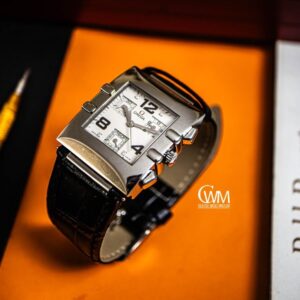 rare omega constellation ref. 785.1201 "quadra" with diamond indices swiss made quartz wristwatch