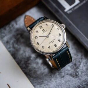 rare vintage 1966 omega seamaster 600 meters full arabic dial indices swiss made wristwatch