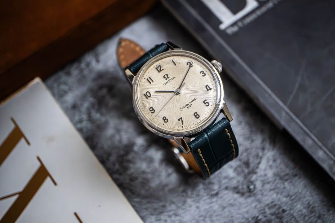 rare vintage 1966 omega seamaster 600 meters full arabic dial indices swiss made wristwatch rare vintage 1966 omega seamaster 600 meters full arabic dial indices swiss made wristwatch
