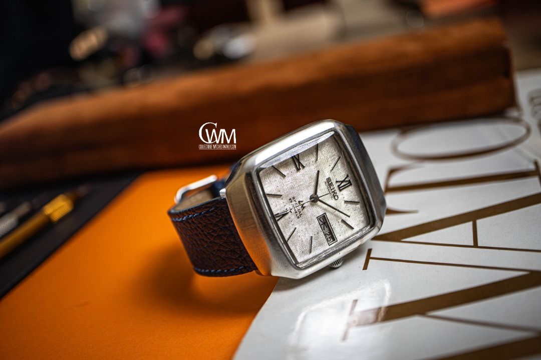 rare vintage seiko 5216 5010 lord matic linen dial special day & date automatic watch rare vintage seiko 5216 5010 lord matic linen dial special day & date automatic watch