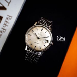 vintage 1966 omega seamaster ref. 166.002 date swiss made automatic watch